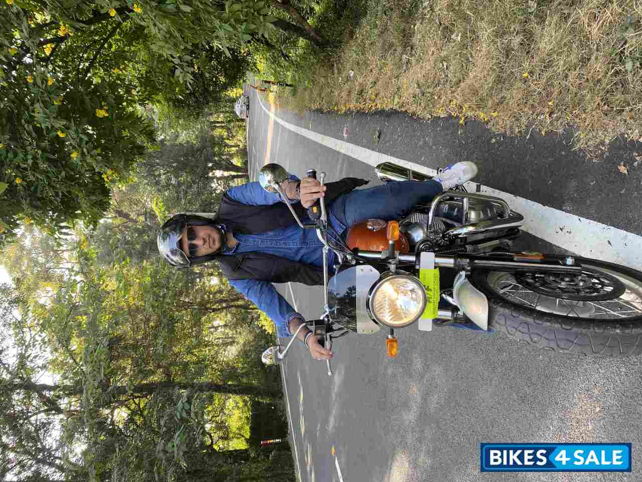 Orange Crush Royal Enfield Interceptor 650 Twin