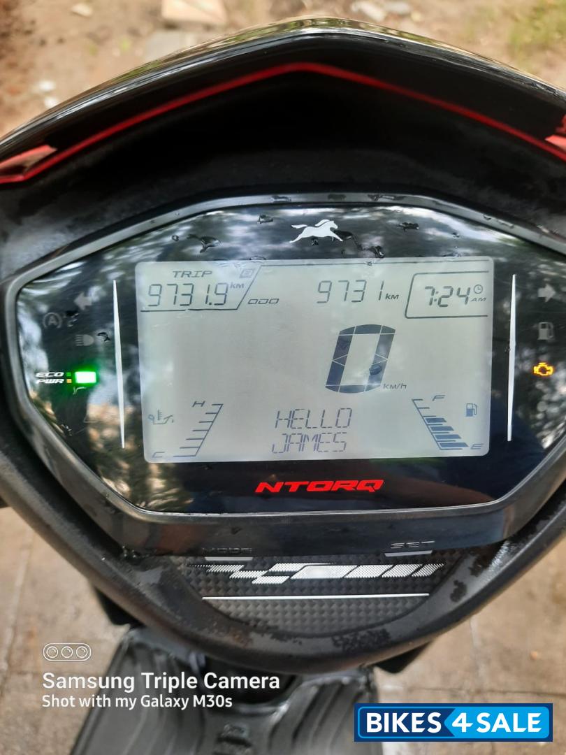 Matte Red TVS NTORQ 125