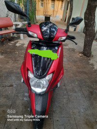 Matte Red TVS NTORQ 125