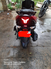 Matte Red TVS NTORQ 125