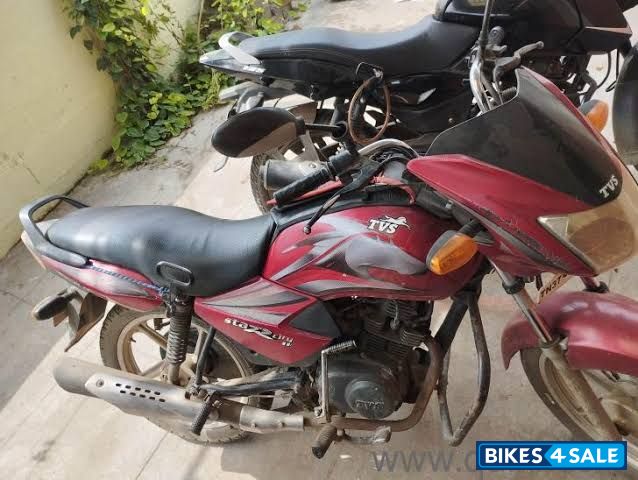 Red After Modified Black And S TVS Star City