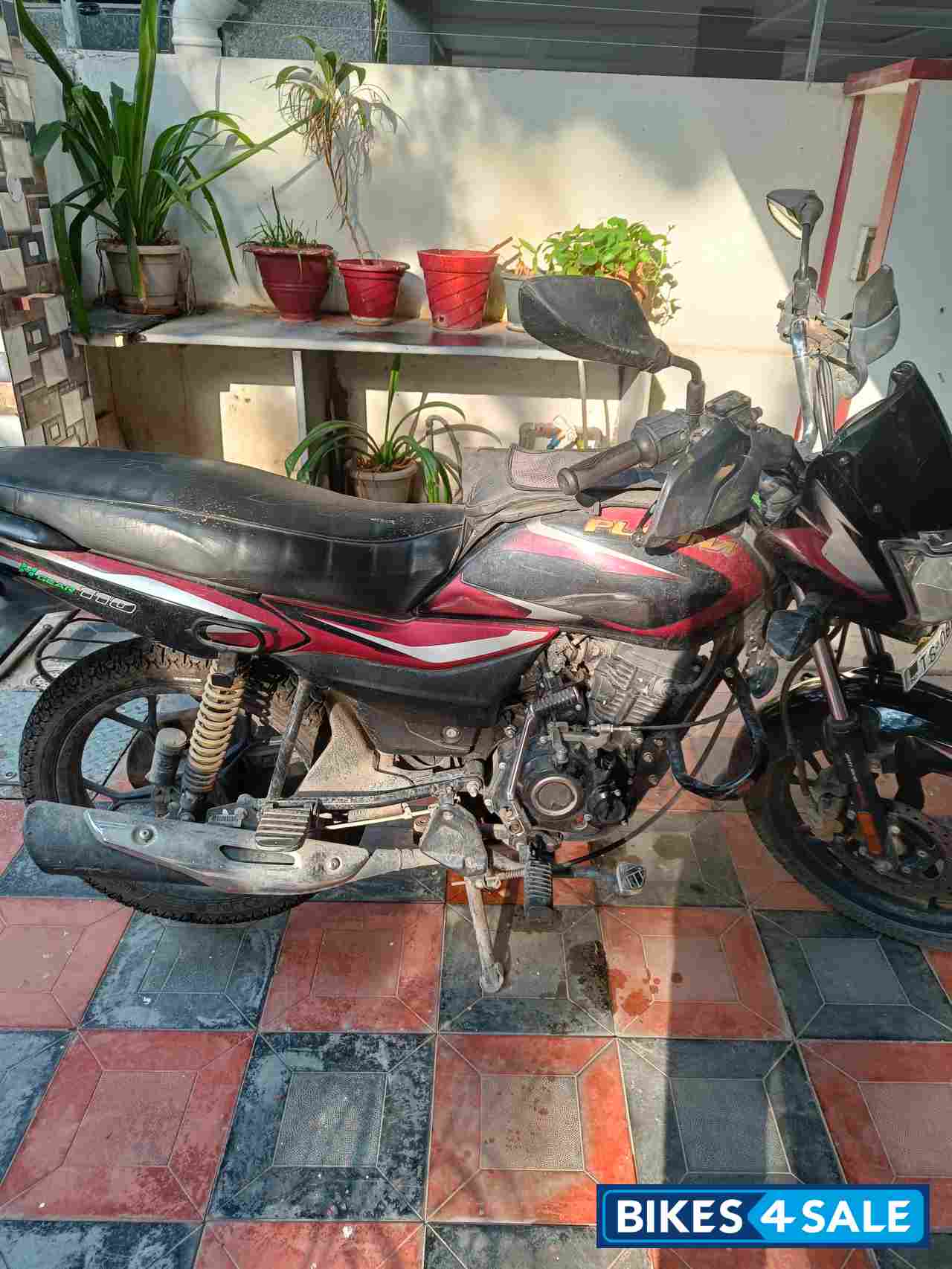 Redblack Bajaj Platina 110 H-Gear