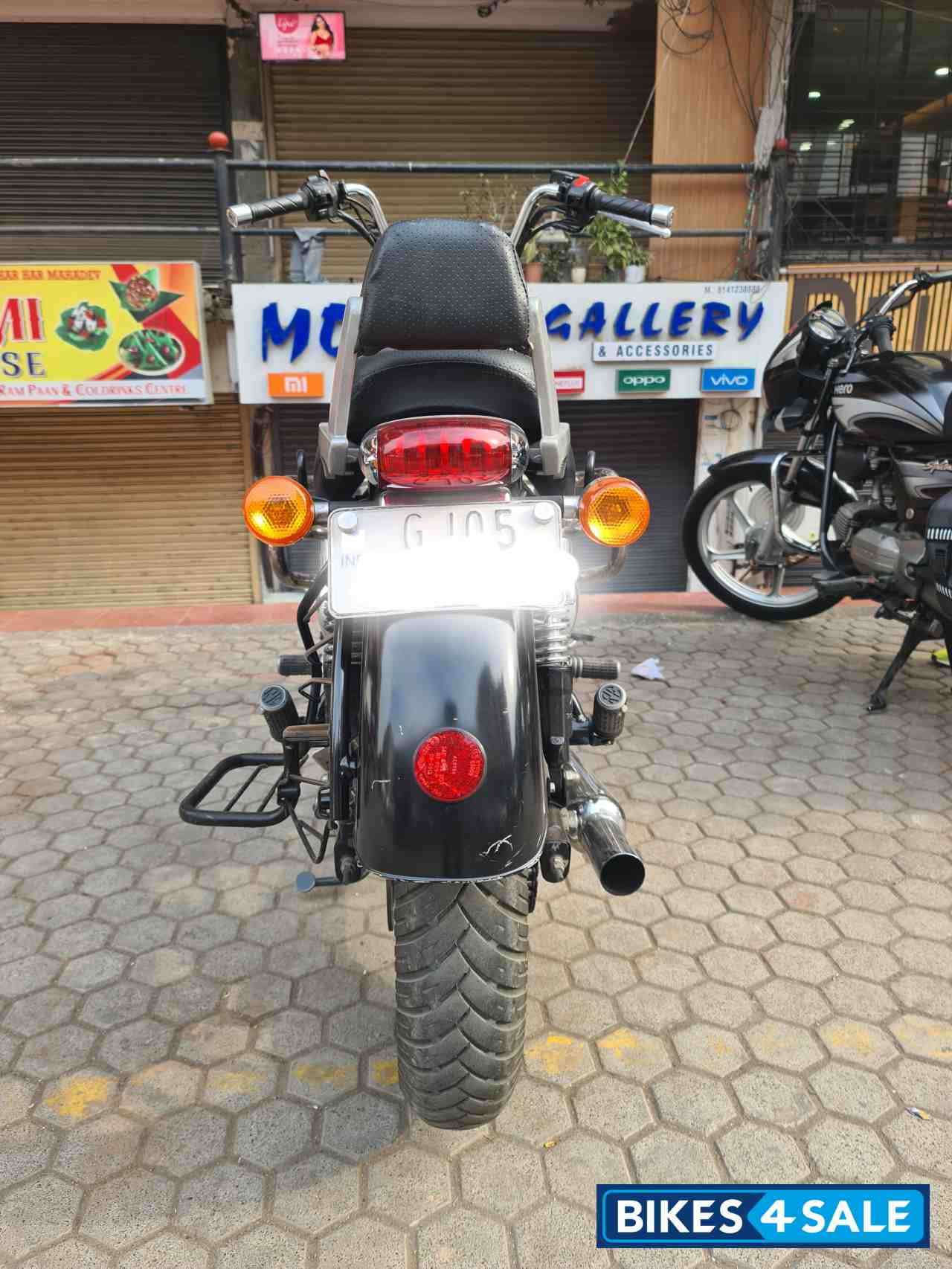 Matt Black Royal Enfield Thunderbird 500