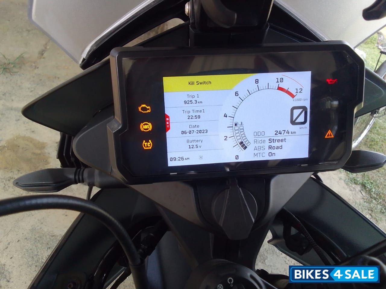 Blue And Orange KTM 390 Adventure 2022