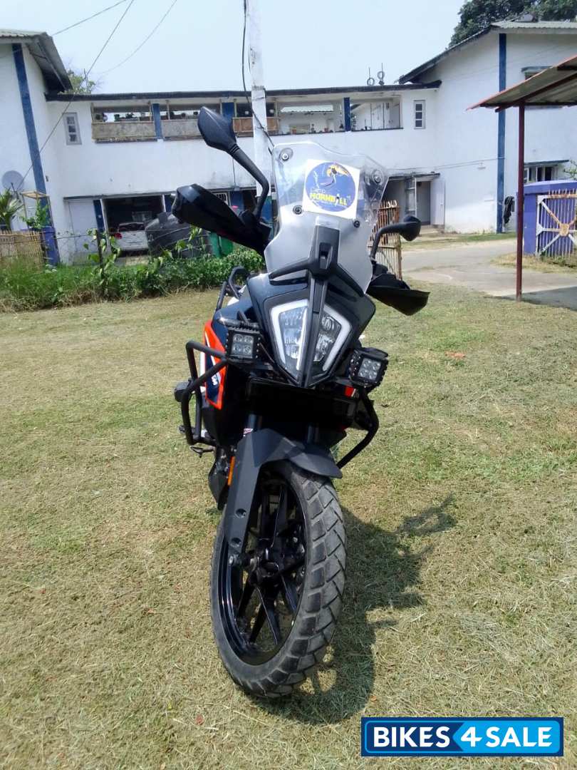 Blue And Orange KTM 390 Adventure 2022