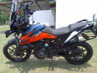 Blue And Orange KTM 390 Adventure 2022