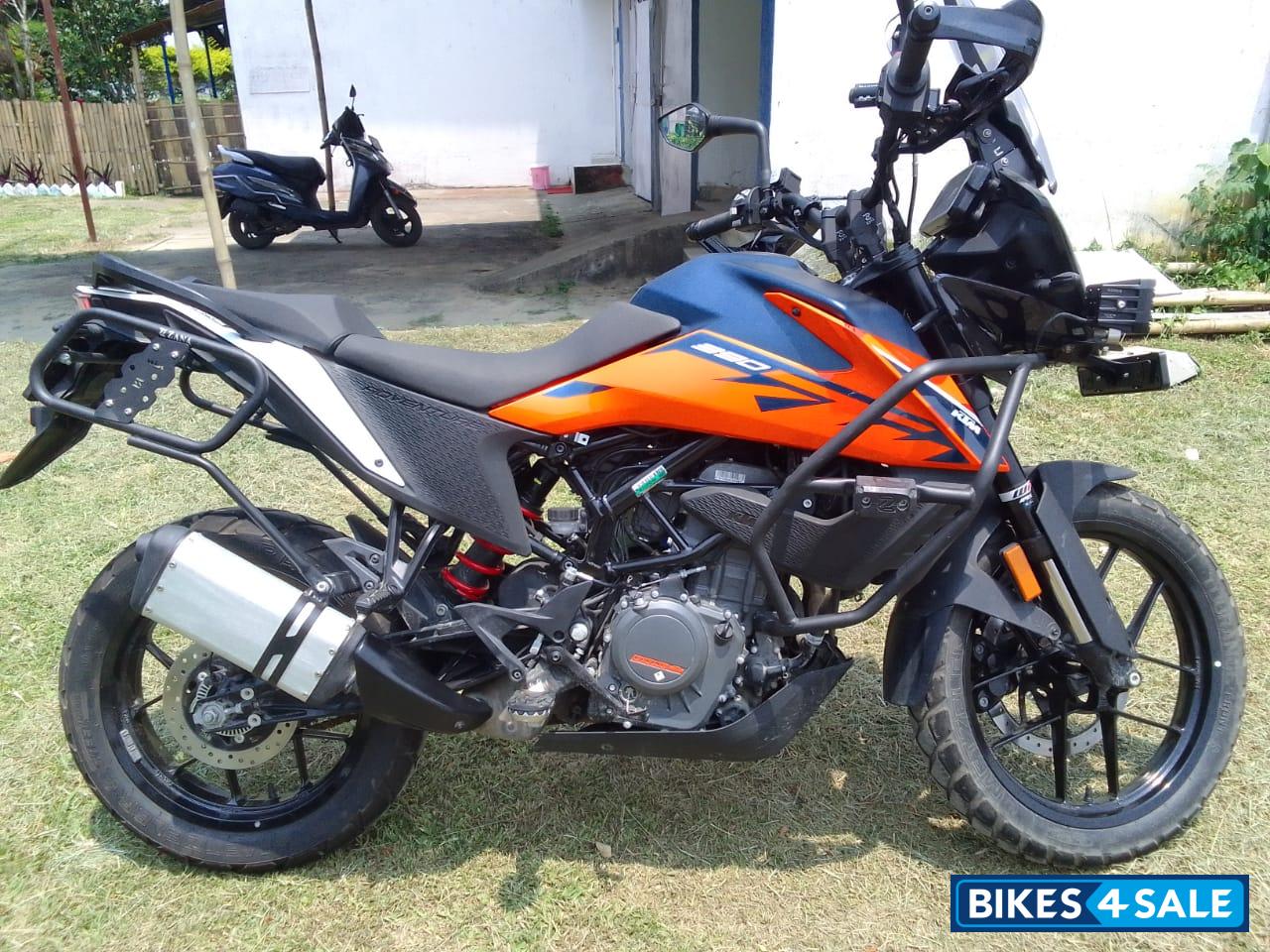 Blue And Orange KTM 390 Adventure 2022