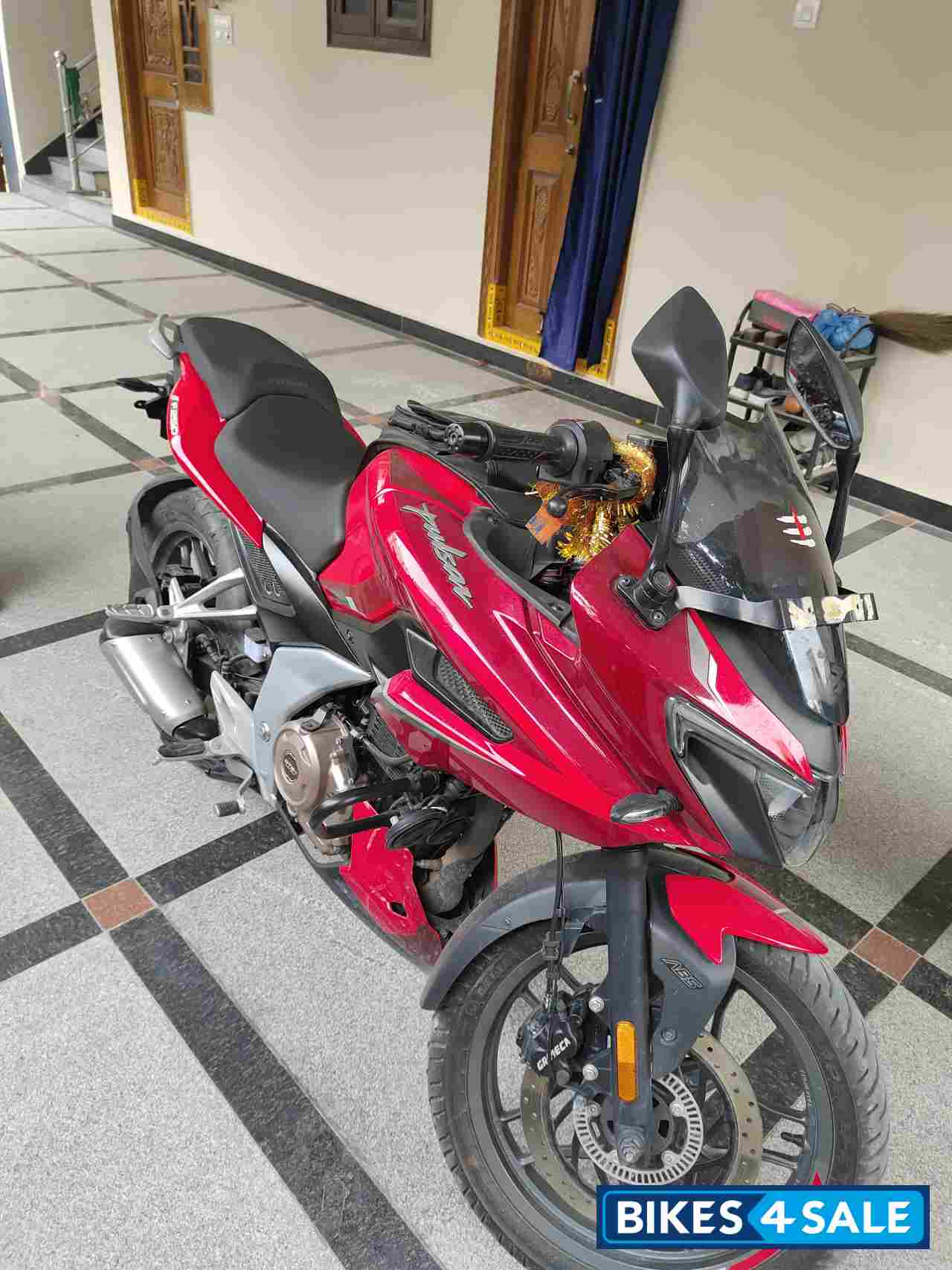 Glassy Red Bajaj Pulsar F250