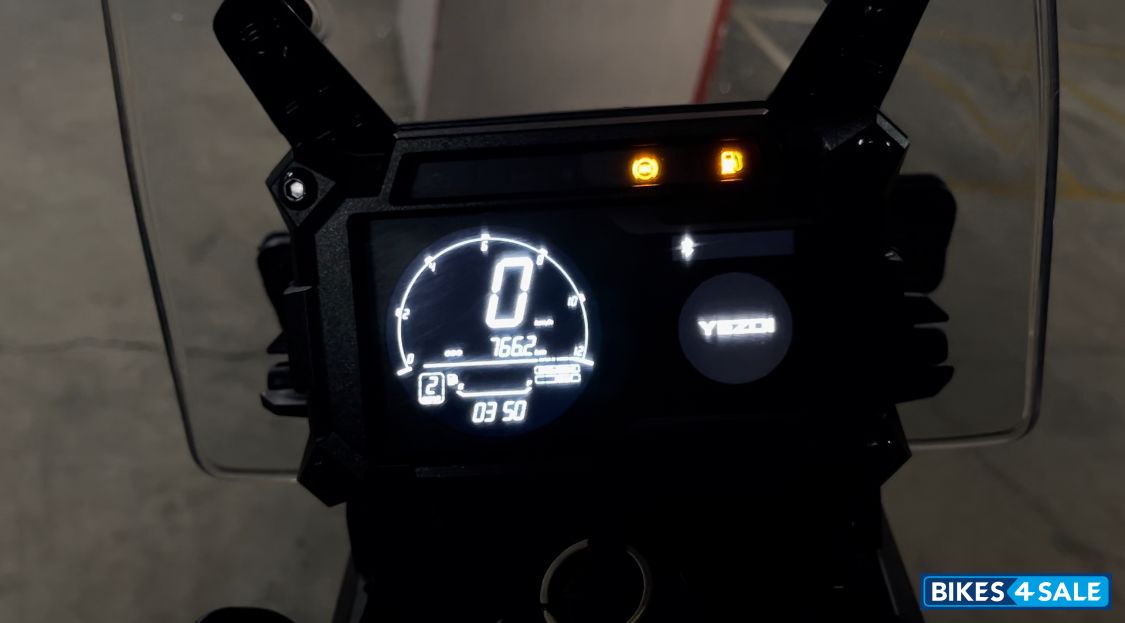 Black Yezdi Adventure Mambo Black