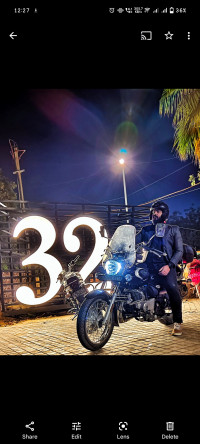 Black Bajaj Avenger Cruise 220 BS6