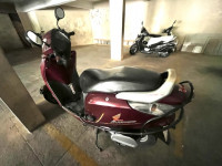 Maroon Honda Aviator