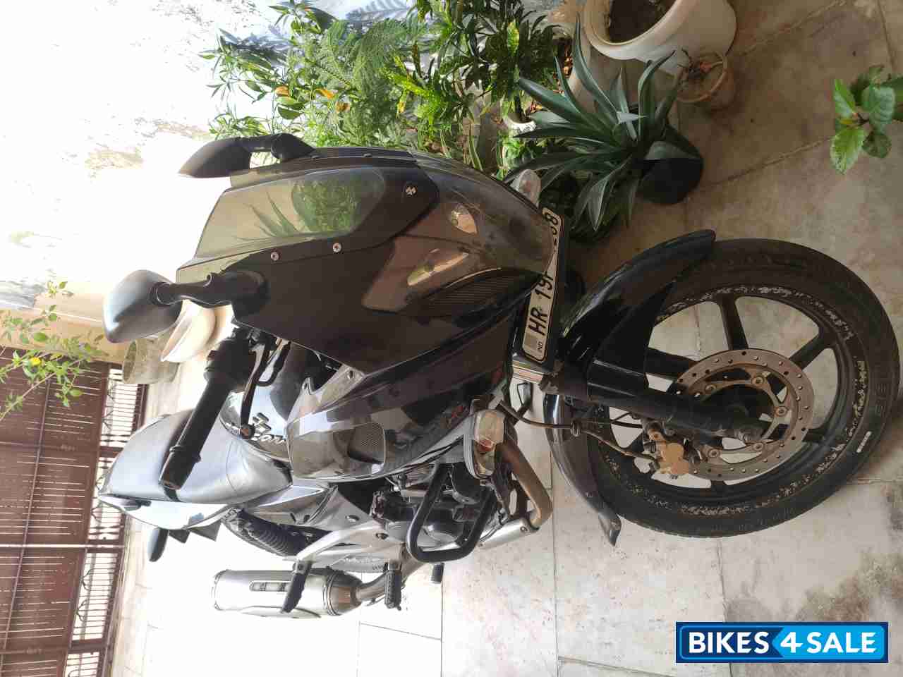 Black Bajaj Pulsar 220F