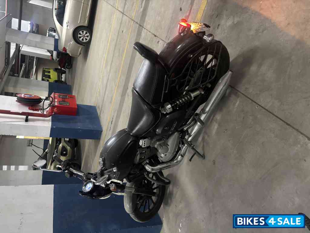 Grey Yezdi Roadster Chrome