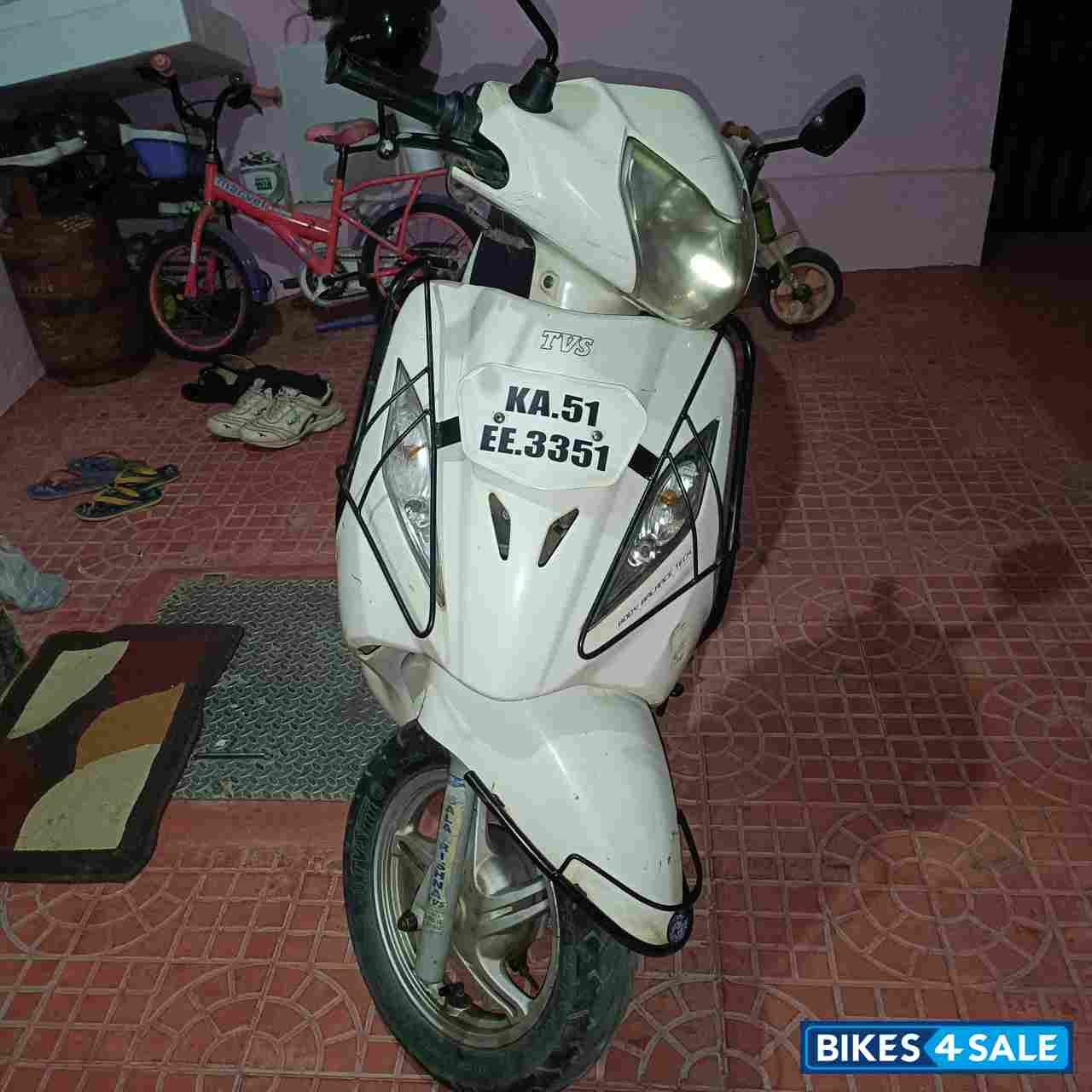 White TVS Wego