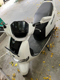 White TVS iQube Electric