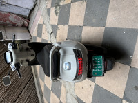 White TVS iQube Electric