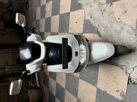 White TVS iQube Electric