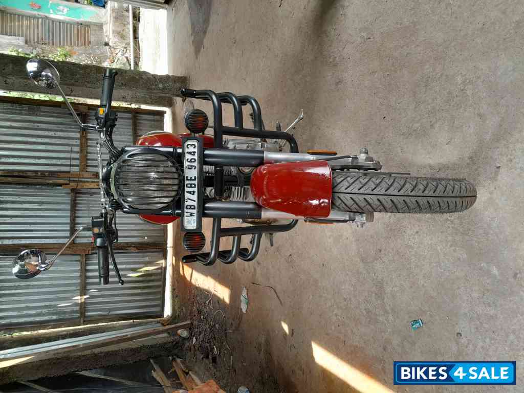 Chestnut Red Royal Enfield Classic 350 Single Channel BS6