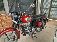 Chestnut Red Royal Enfield Classic 350 Single Channel BS6