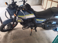 Skyline Blue Royal Enfield Scram 411