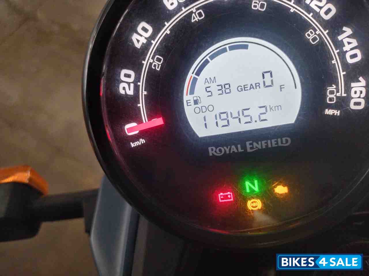 Skyline Blue Royal Enfield Scram 411