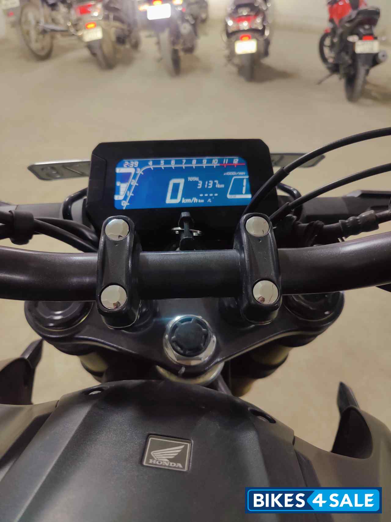 Black Honda CB300R Black Honda CB300R