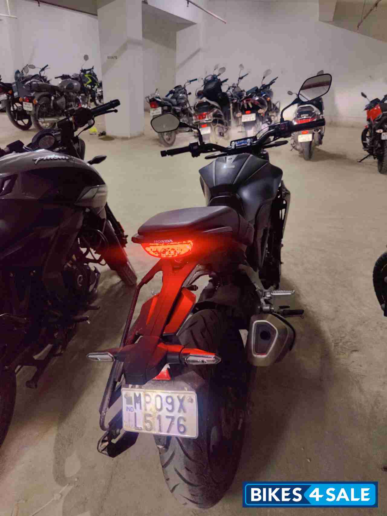 Black Honda CB300R Black Honda CB300R