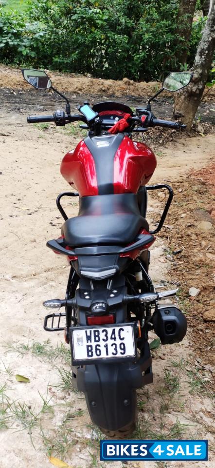 Red Yamaha FZ-S FI V3