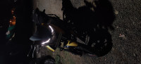 Black And Yellow TVS Apache RTR 160