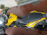 Yellow Bajaj Pulsar RS 200 ABS