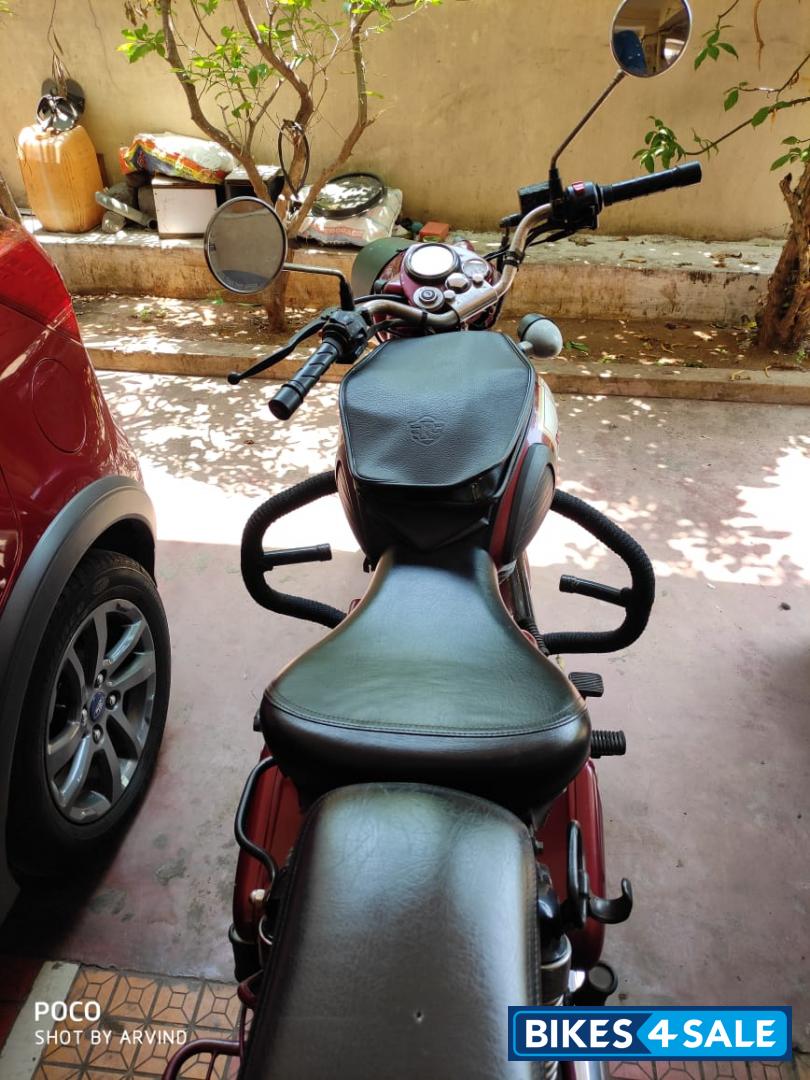 Maroon Royal Enfield Classic 350