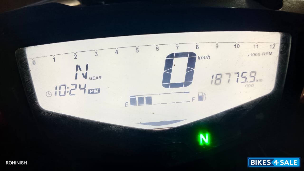 Matt Red TVS Apache RTR 200 4V