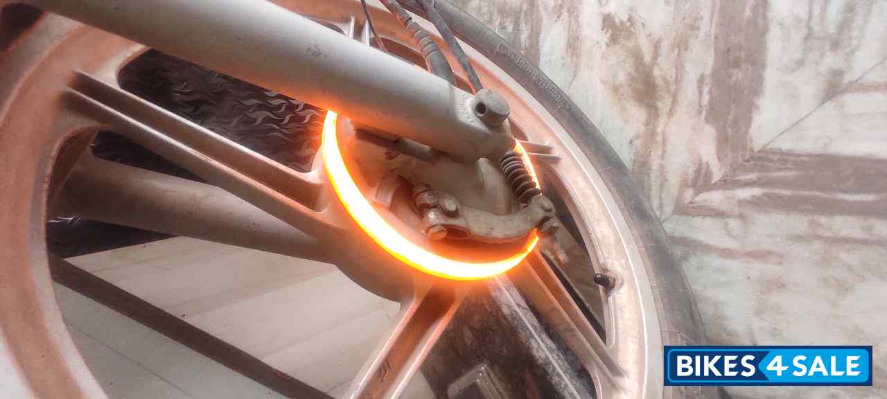 Grey Bajaj Platina 100