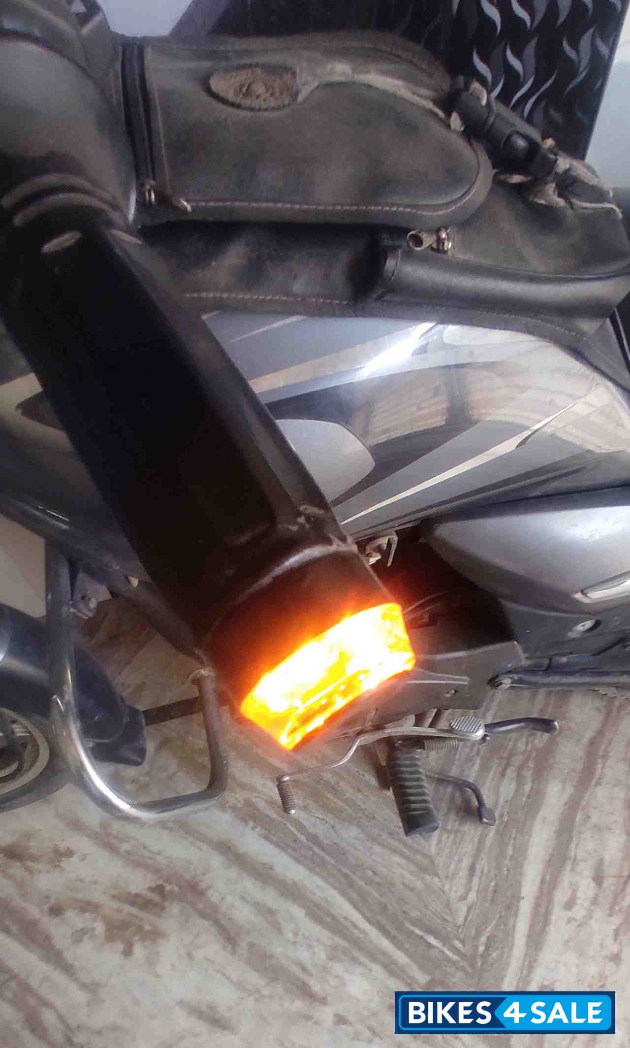 Grey Bajaj Platina 100