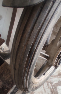 Grey Bajaj Platina 100