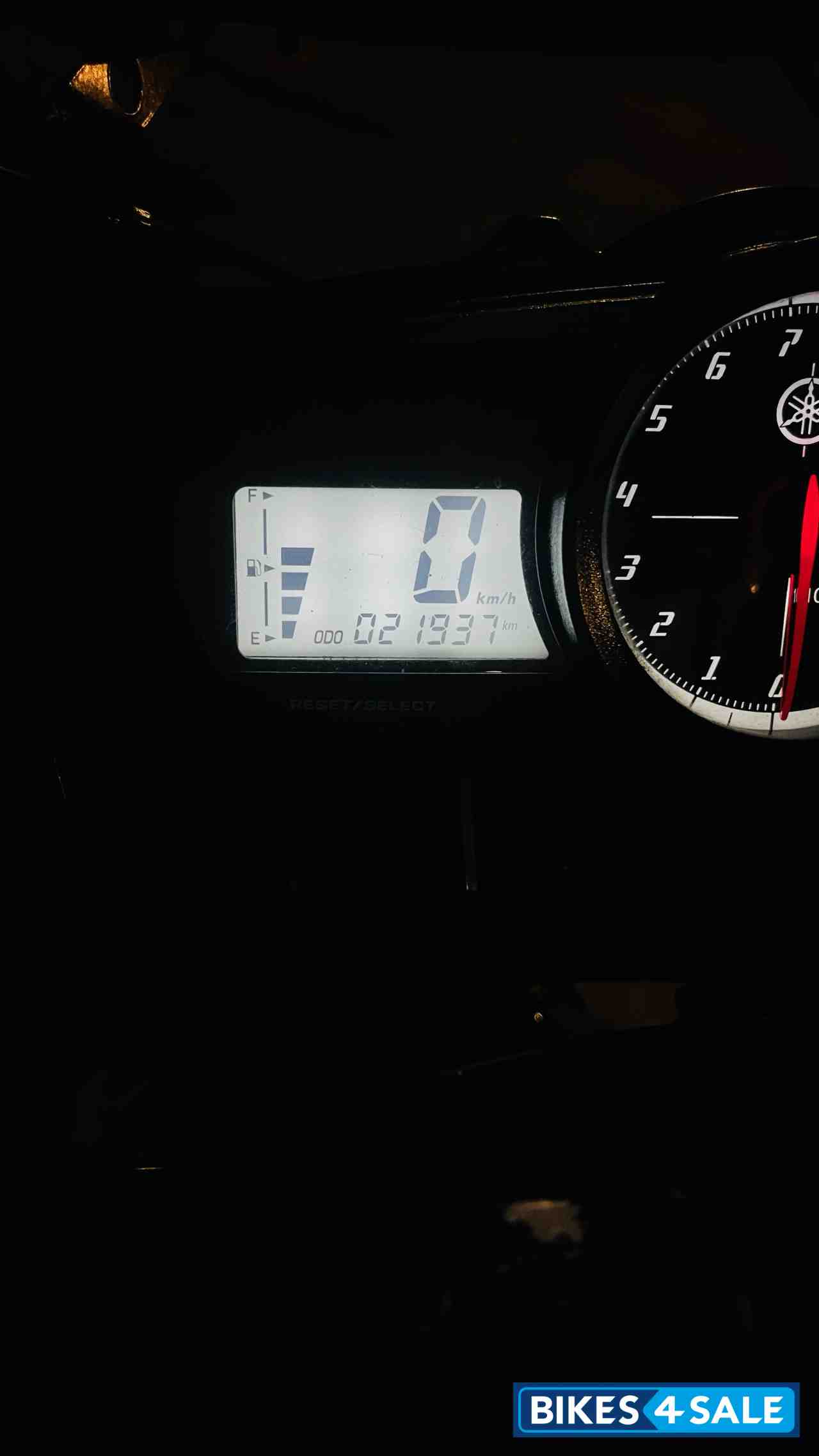 White Yamaha YZF R15 S