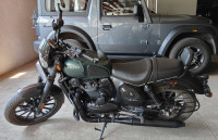 Matte Green Yezdi Roadster Dark