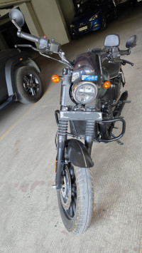 Matte Green Yezdi Roadster Dark