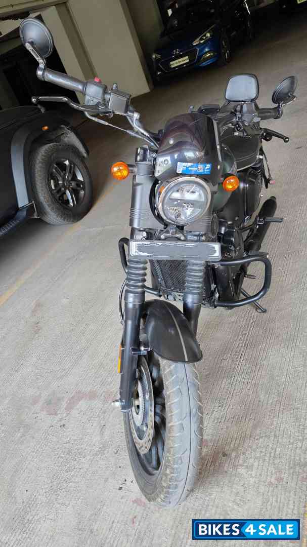 Matte Green Yezdi Roadster Dark