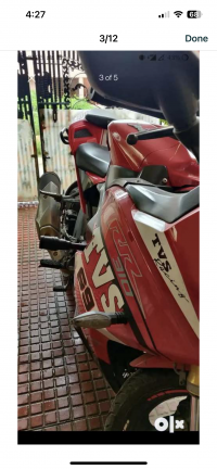 Red TVS Apache RR 310