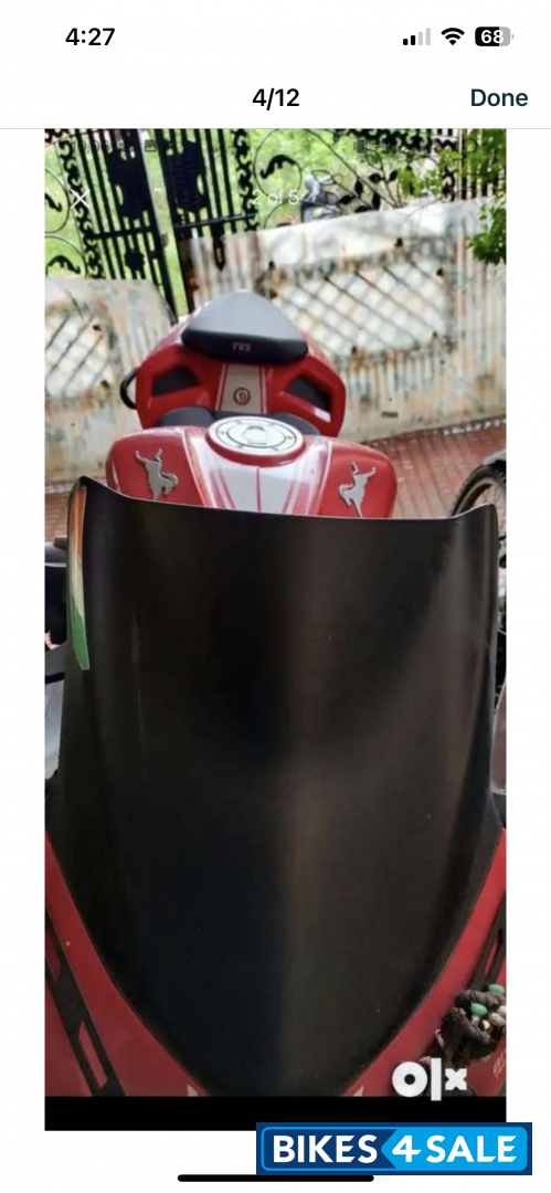 Red TVS Apache RR 310