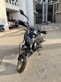 Rock Matte Black Bajaj Dominar 400 ABS