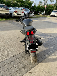 Rock Matte Black Bajaj Dominar 400 ABS