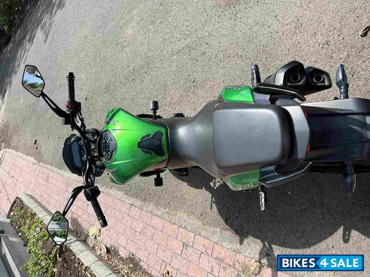 Green Bajaj Dominar 400 ABS BS6