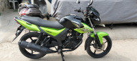 Black Green Yamaha SZ-RR