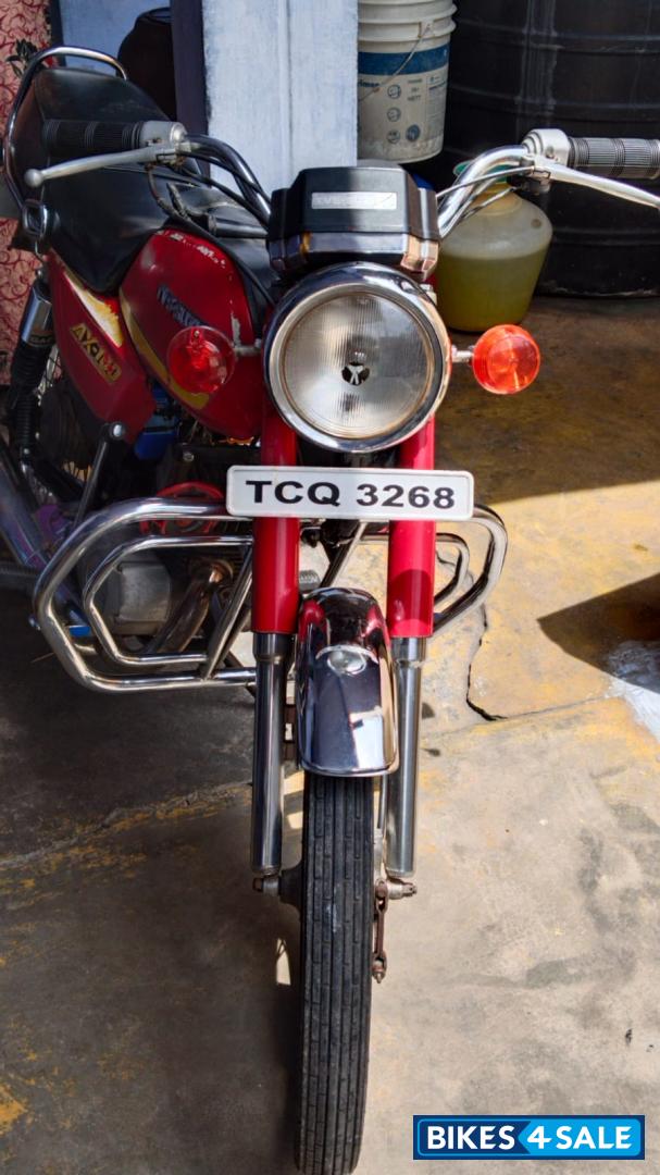 Red Suzuki  Ind-Suzuki AX 100