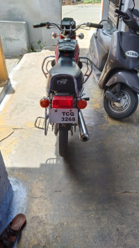 Red Suzuki Ind-Suzuki AX 100