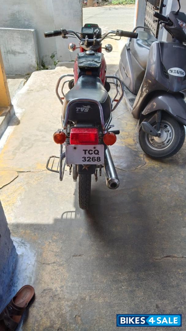 Red Suzuki  Ind-Suzuki AX 100