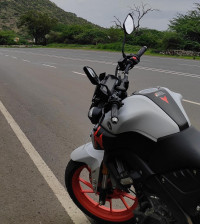 Mat Light Gray Metal Yamaha MT-15 Ver 2.0