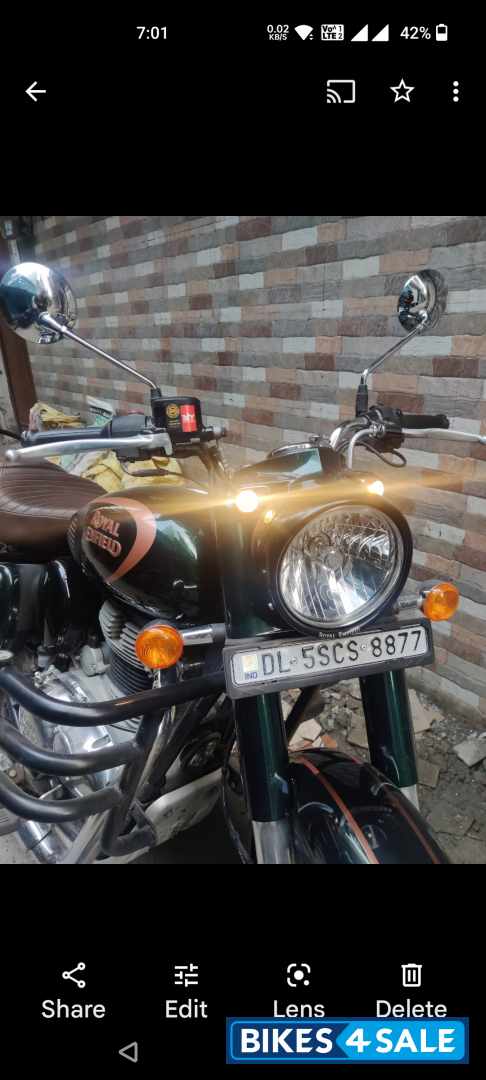 Royal Enfield Classic Classic 350, Dual Channel Abs, Halcyon Green with alloys